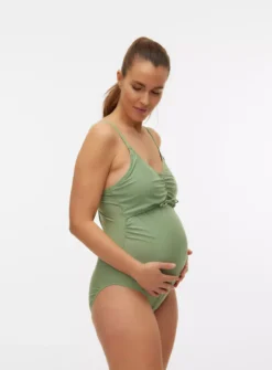 MAMALICIOUS Francis Swimsuit XL -Fit In Dress Sales tuc144199354 Green R Z001A