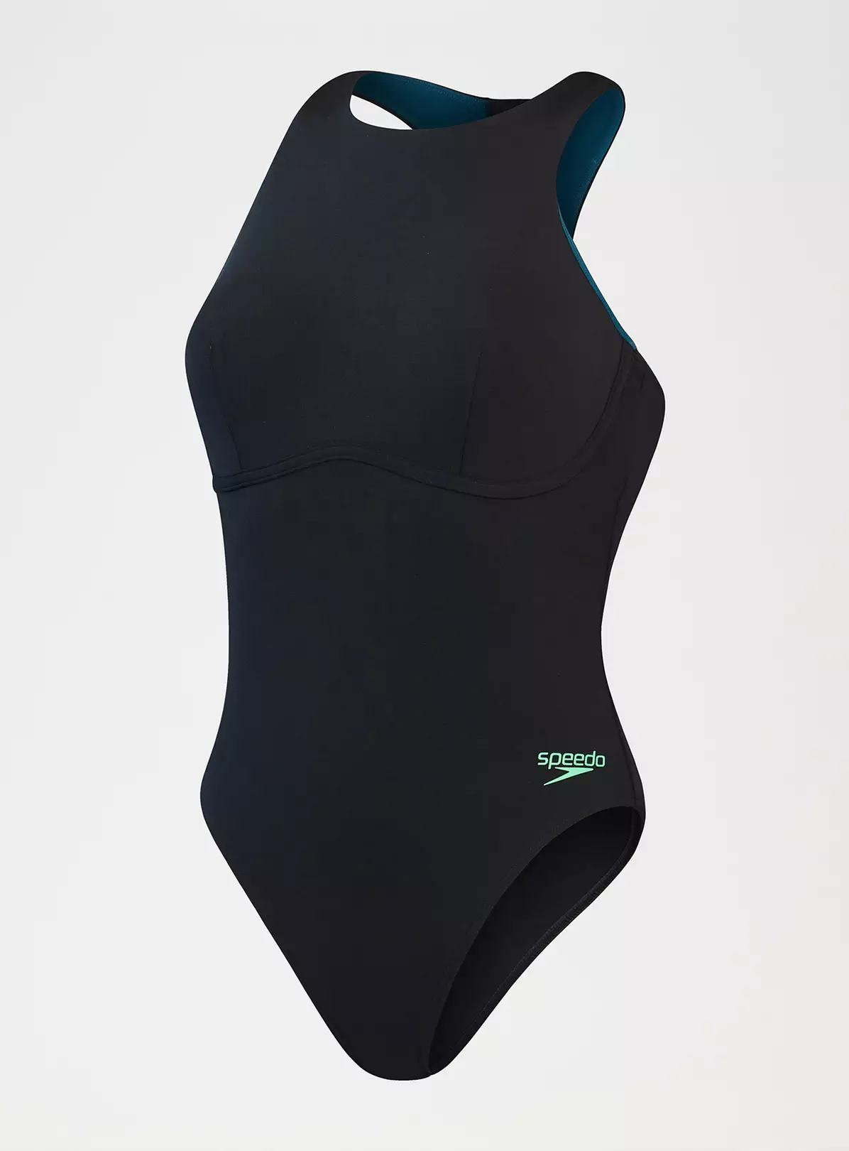 SPEEDO Womens Racer Zip Swimsuit With Integrated Swim Bra 16 3 SPEEDO Womens Racer Zip Swimsuit With Integrated Swim Bra 16 - Image 3