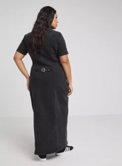 SIMPLY BE Short Sleeve Maxi Denim Dress 20 6 SIMPLY BE Short Sleeve Maxi Denim Dress 20 -Fit In Dress Sales tuc144299144 Black R Z002A