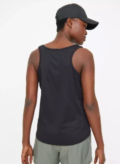 Active Black Dropped Hem Vest TopS -Fit In Dress Sales tuc144299902 Black R Z004A 1