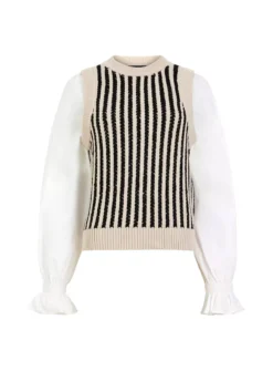 FRENCH CONNECTION Moma Vest Mix S