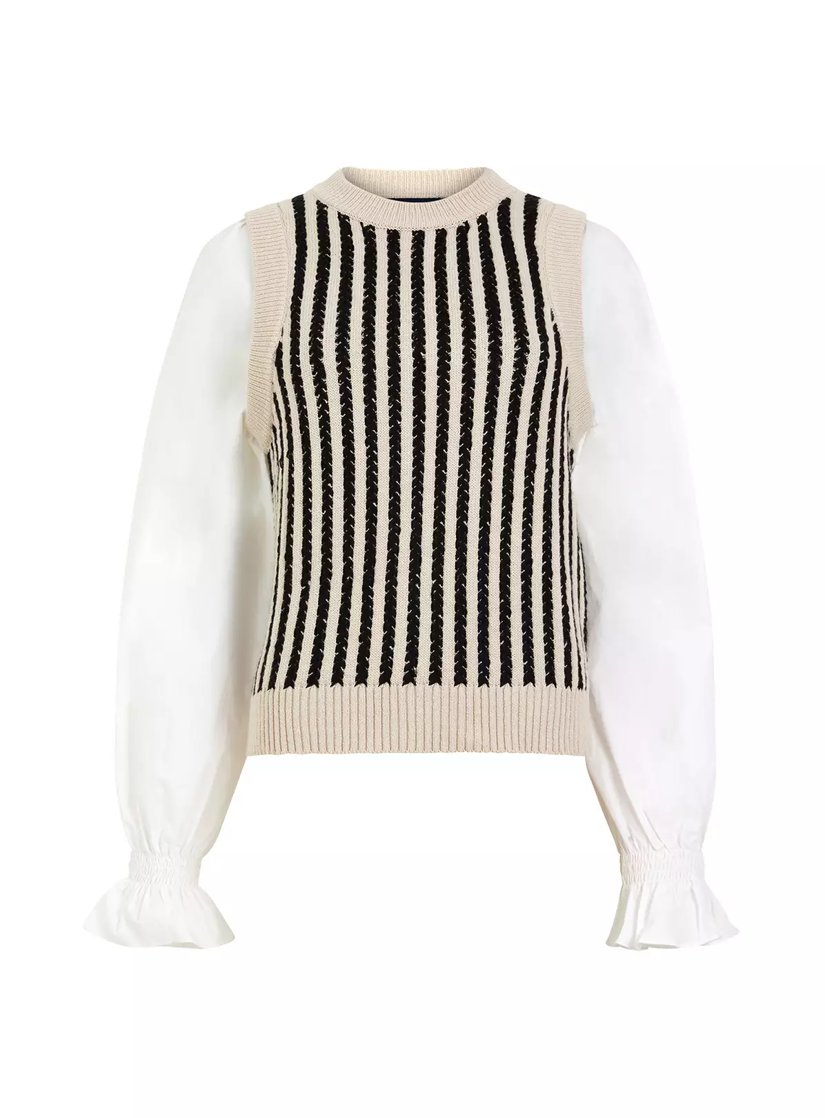 FRENCH CONNECTION Moma Vest Mix S 1 FRENCH CONNECTION Moma Vest Mix S