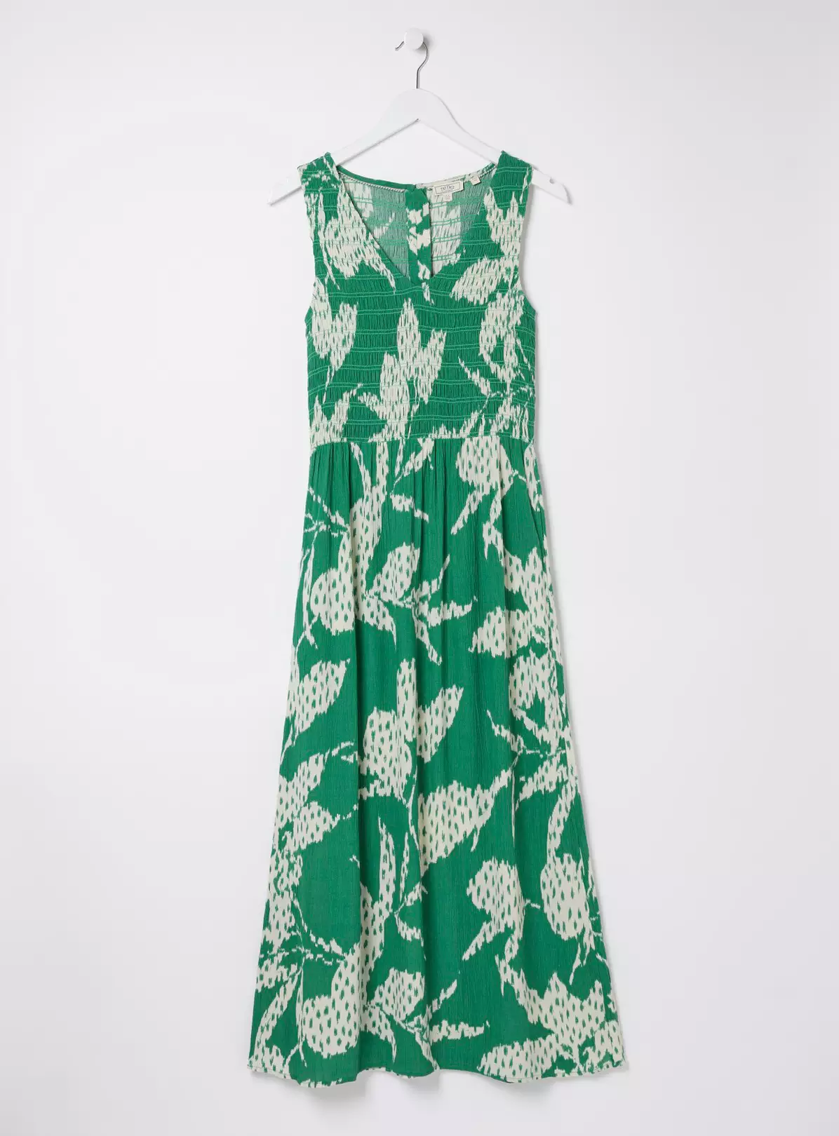 FATFACE Aria Textured Leaves Midi Dress 6 2 FATFACE Aria Textured Leaves Midi Dress 6 - Image 2