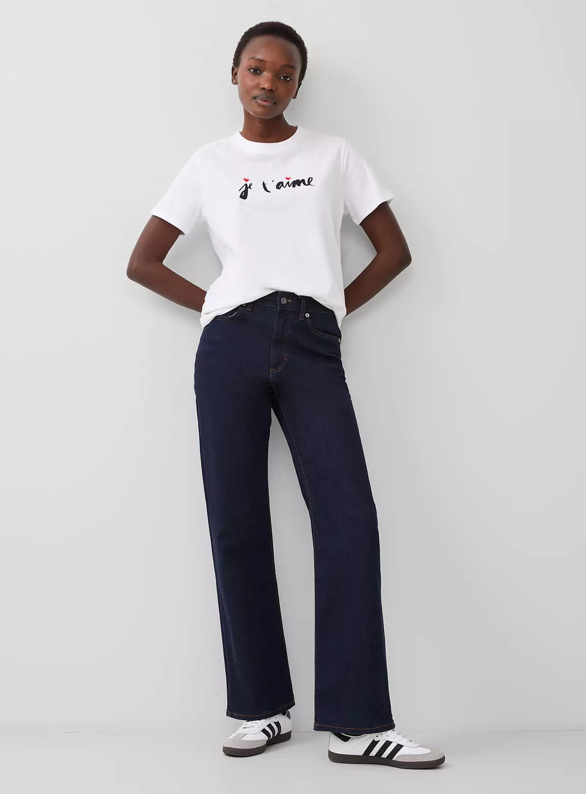 FRENCH CONNECTION Je T'Aime Graphic T Shirt XL 1 FRENCH CONNECTION Je T'Aime Graphic T Shirt XL