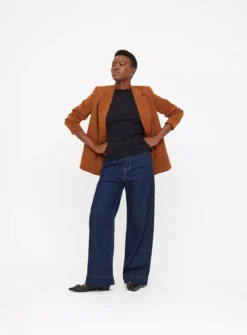 Black Lettuce Hem Ribbed Top10 -Fit In Dress Sales tuc144352697 Black R Z002A