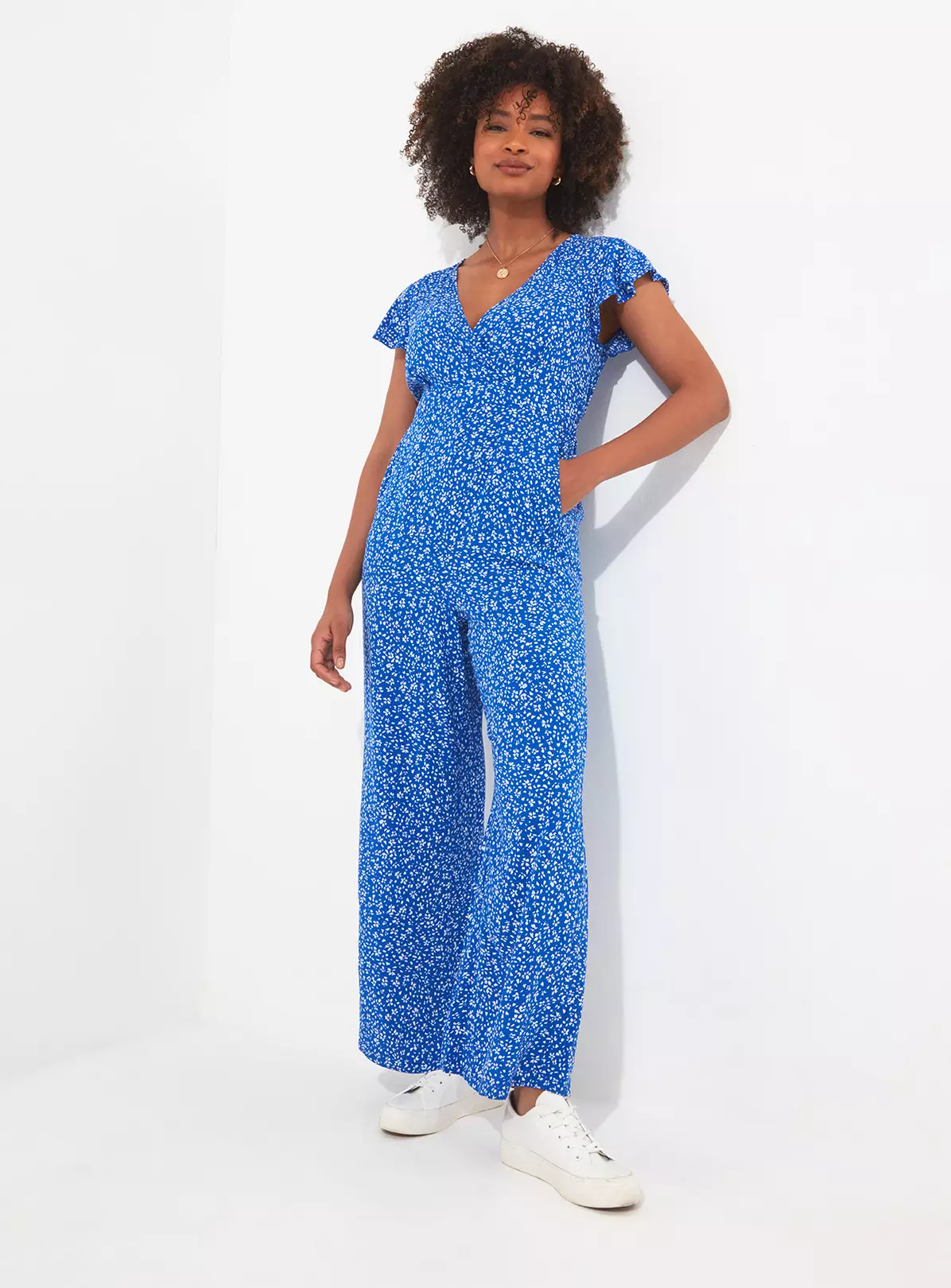 JOE BROWNS Ditsy Floral Wrap Jumpsuit 18 1 JOE BROWNS Ditsy Floral Wrap Jumpsuit 18