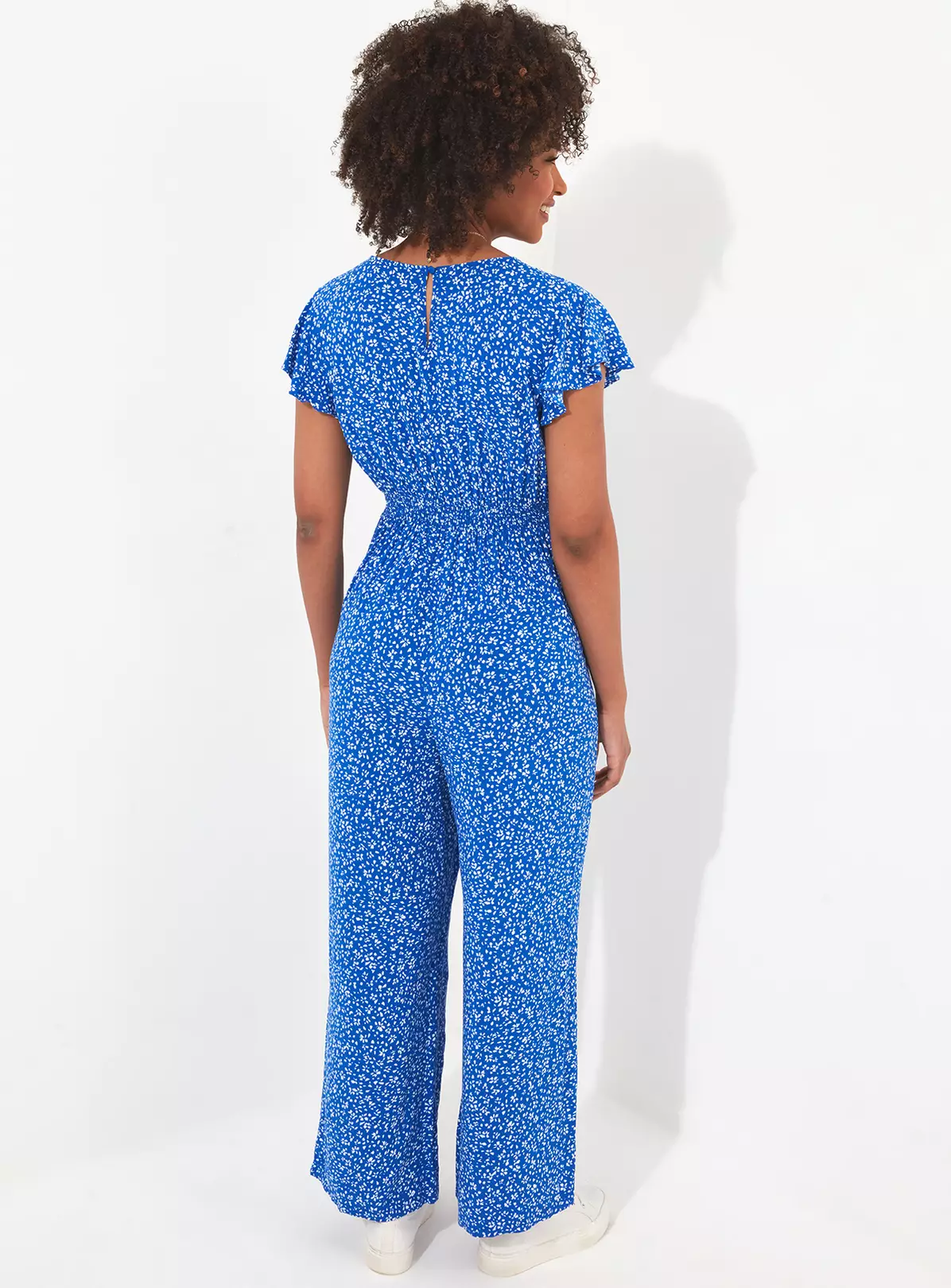 JOE BROWNS Ditsy Floral Wrap Jumpsuit 18 2 JOE BROWNS Ditsy Floral Wrap Jumpsuit 18 - Image 2