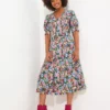 JOE BROWNS Neon Pop Floral Midi Dress 12