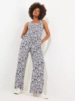 JOE BROWNS Monochrome Floral Jersey Jumpsuit 16