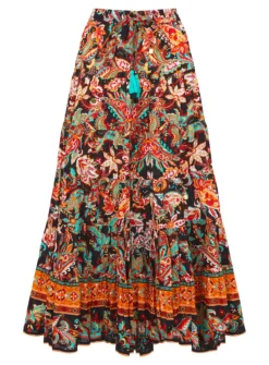 JOE BROWNS Sequinned Paisley Maxi Skirt 14 9 JOE BROWNS Sequinned Paisley Maxi Skirt 14 -Fit In Dress Sales tuc144399786 Multi20Coloured R Z002A