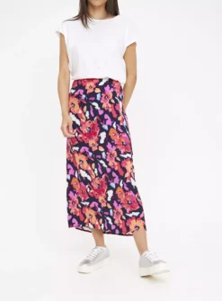 Bold Floral Midaxi Column Skirt 22 6 Bold Floral Midaxi Column Skirt 22 -Fit In Dress Sales tuc144447979 Multi20Coloured R Z001A