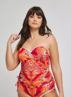 FIGLEAVES Frida Bandeau Tankini Top 32G -Fit In Dress Sales tuc144476500 Multi20Coloured R Z003A