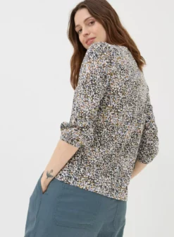 FATFACE Penny Dappled Spot Top 22 6 FATFACE Penny Dappled Spot Top 22 -Fit In Dress Sales tuc144497765 Natural R Z002A