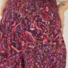 FATFACE Bright Paisley Shirred Waist Shorts 16