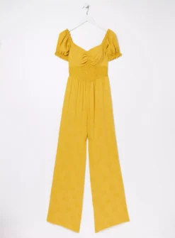 FATFACE Acacia Jumpsuit 22 8 FATFACE Acacia Jumpsuit 22 -Fit In Dress Sales tuc144504099 Yellow R Z005A