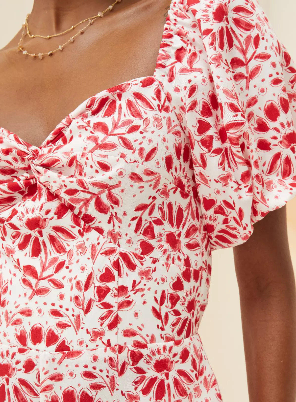 FATFACE Rose Floral Tile Jumpsuit 20 2 FATFACE Rose Floral Tile Jumpsuit 20 - Image 2