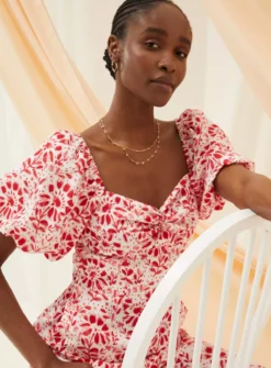 FATFACE Rose Floral Tile Jumpsuit 20 8 FATFACE Rose Floral Tile Jumpsuit 20 -Fit In Dress Sales tuc144504283 Ivory R Z005A