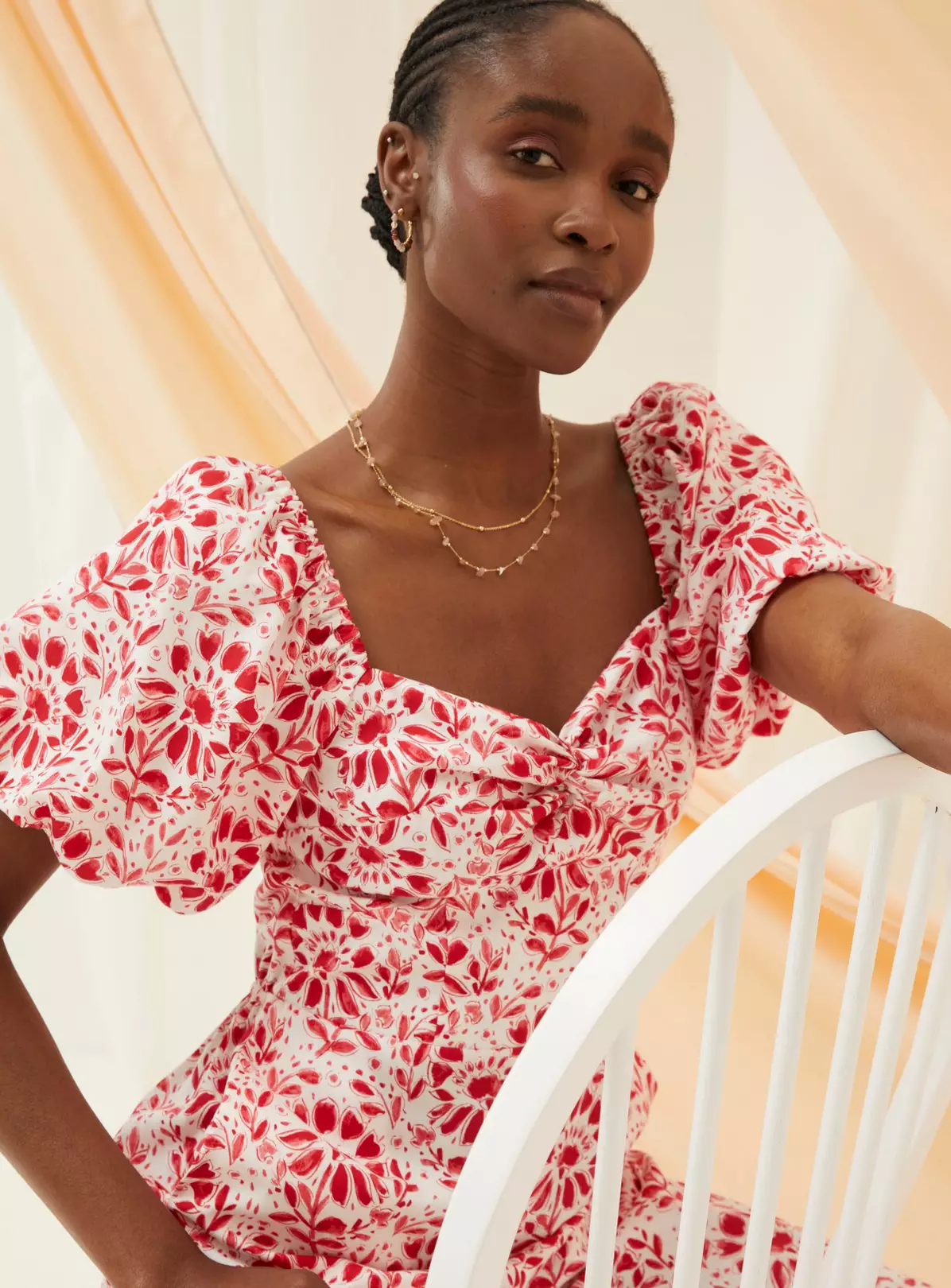 FATFACE Rose Floral Tile Jumpsuit 20 3 FATFACE Rose Floral Tile Jumpsuit 20 - Image 3