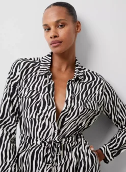 FRENCH CONNECTION Seine Delphine Dress XS 7 FRENCH CONNECTION Seine Delphine Dress XS -Fit In Dress Sales tuc144616349 Black R Z002A