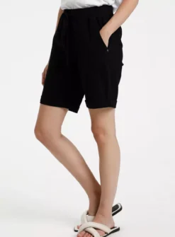 KAFFE Naya Elasticated Shorts 16 -Fit In Dress Sales tuc144622976 Black R Z001A 1