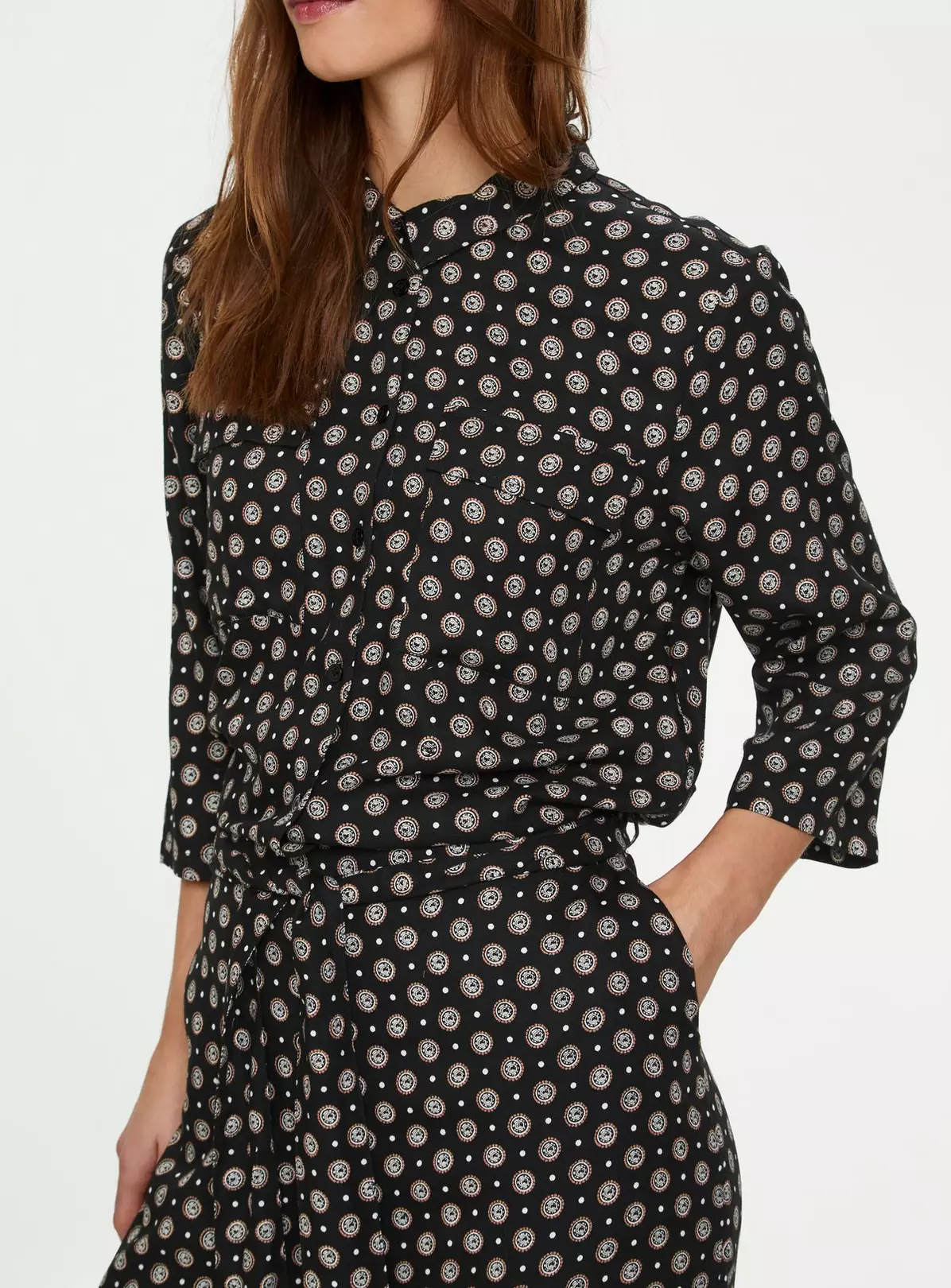 KAFFE Rutie Print Wide Leg Jumpsuit 18 1 KAFFE Rutie Print Wide Leg Jumpsuit 18