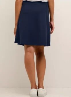KAFFE Jolen Above Knee Length Jersey Skirt XL 7 KAFFE Jolen Above Knee Length Jersey Skirt XL -Fit In Dress Sales tuc144627030 Blue R Z002A