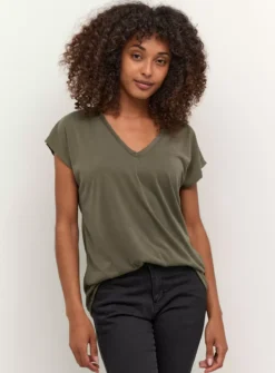 KAFFE Lise T Shirt XL -Fit In Dress Sales tuc144627179 Green R Z001A
