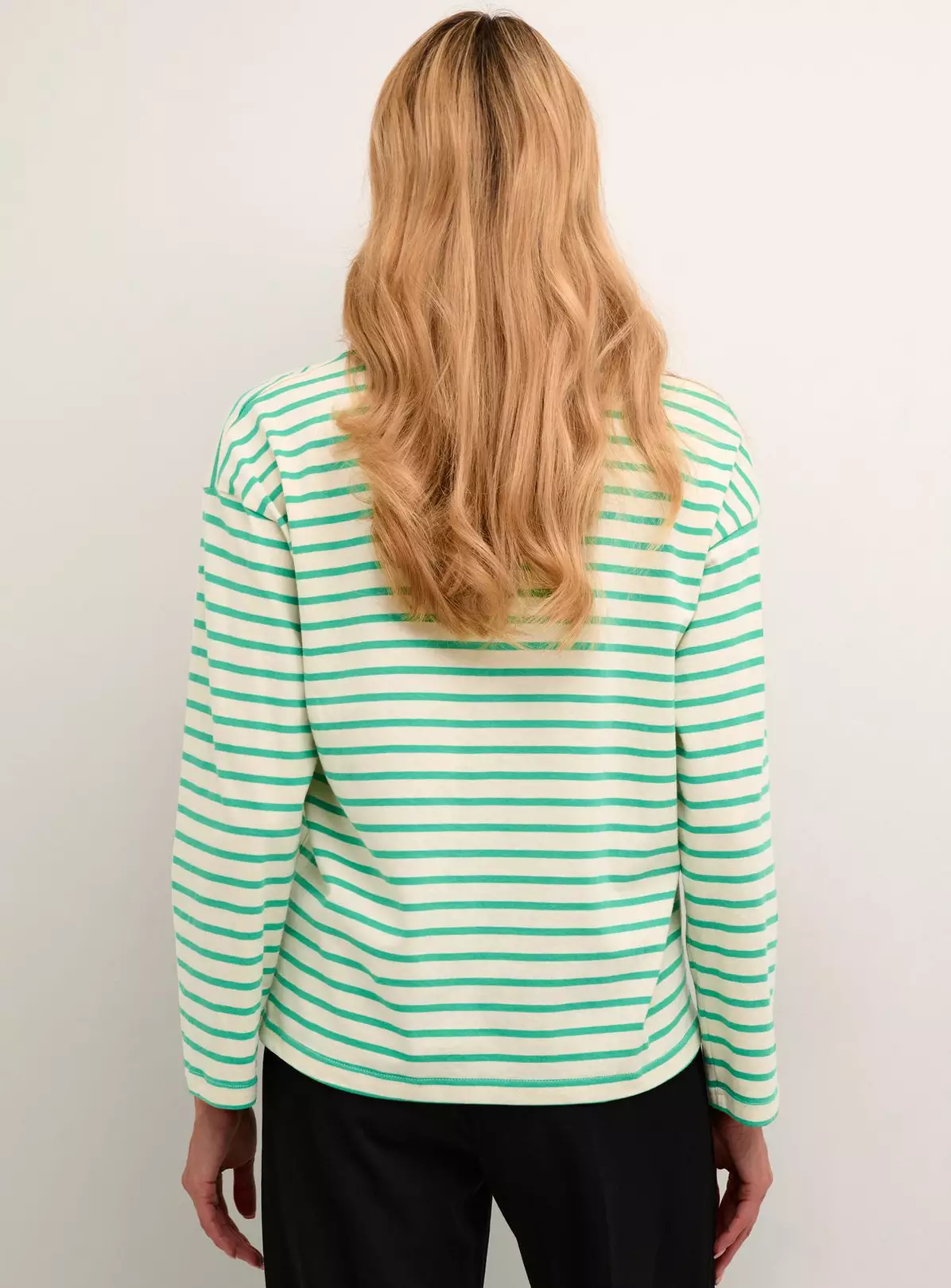 KAFFE Kawinny Long Sleeve T Shirt Green XL 5 KAFFE Kawinny Long Sleeve T Shirt Green XL - Image 5