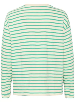 KAFFE Kawinny Long Sleeve T Shirt Green XL