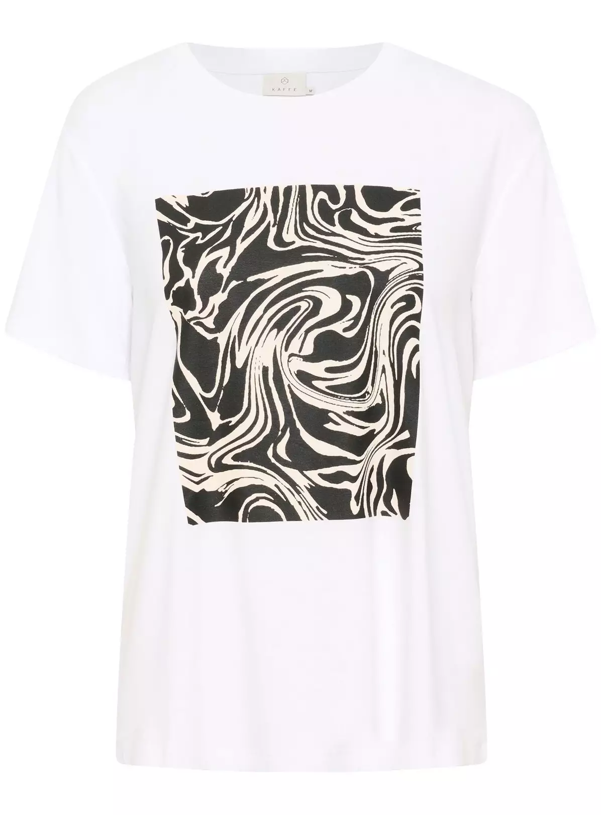 KAFFE Elin Short Sleeve Graphic Tee T Shirt XL 4 KAFFE Elin Short Sleeve Graphic Tee T Shirt XL - Image 4