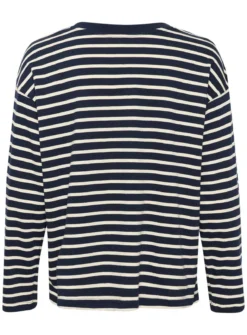 KAFFE Kawinny Long Sleeve T Shirt Blue XL