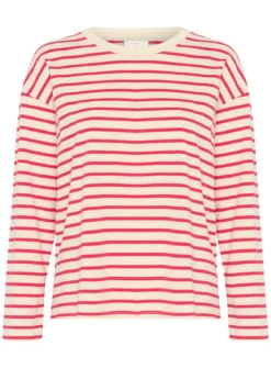 KAFFE Kawinny Long Sleeve T Shirt Red XL 7 KAFFE Kawinny Long Sleeve T Shirt Red XL -Fit In Dress Sales tuc144708331 Red R Z004A